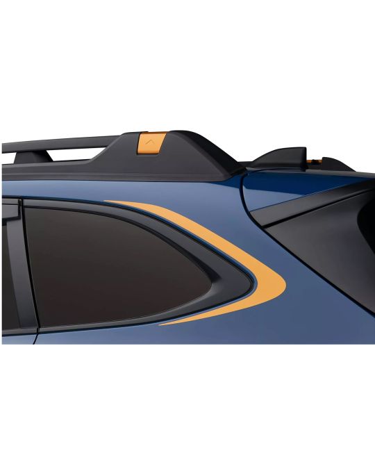 Subaru Exterior Decal Kit For Rear Side Windows Anodized Copper