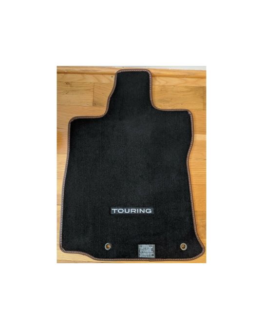 Subaru Carpet Mats Black With Brown Trim From Touring Models