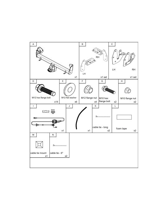Subaru Trailer Hitch 2 Inch Receiver 1500 Lb. Towing Capacity With Wiring Harness