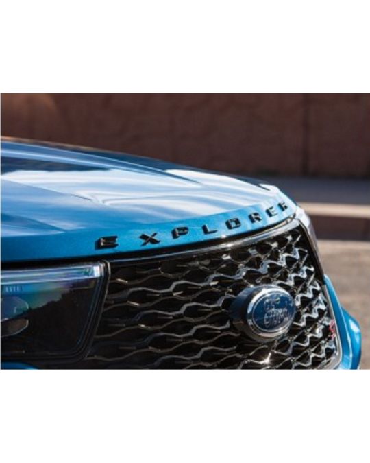 Ford Hood Badge - Explorer Lettering