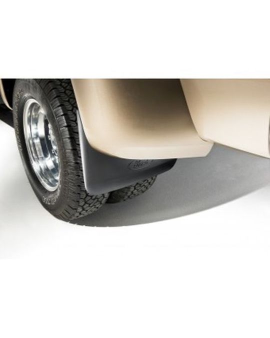 Ford Splash Guards - Rear Molded DRW W/ Ford Oval Logo