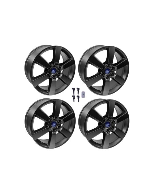 Ford Performance Six-Spoke Wheel Set 20" x 8.5"- Matte Black
