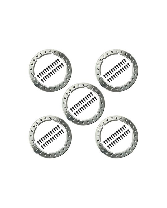 Ford Performance Functional Bead Lock Ring Wheel Rings Kit Of Five Forged Aluminum Rings With Fasteners