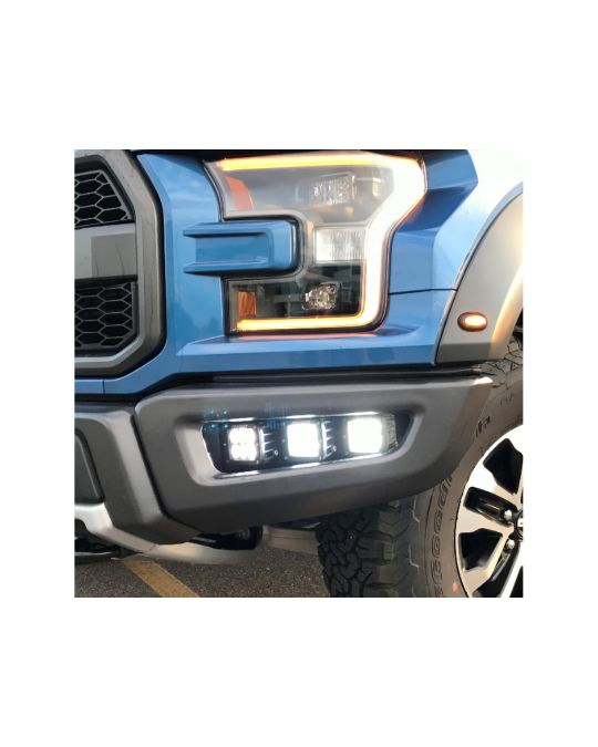 Ford Performance SAE LED Fog Light Kit By Rigid