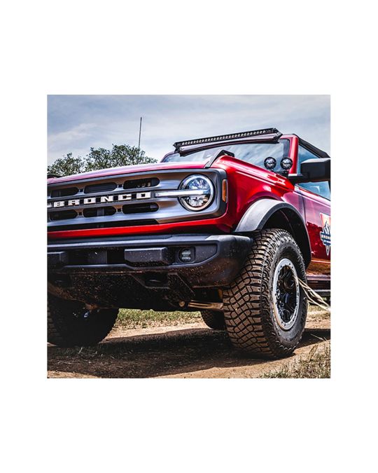 Ford Performance Off Road Fog Light Kit 360 Series 4 Inch Round Lamps By Rigid