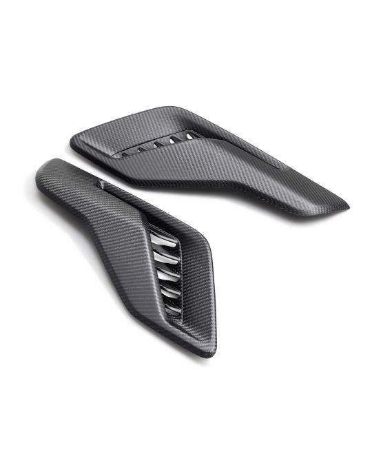 Ford Performance Carbon Fiber Fender Vents Kit Of Two With Matte Finish