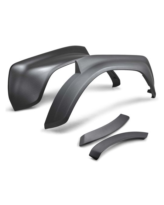 Ford Performance Carbon Fiber Rear Fender Flare Kit With Matte Finish