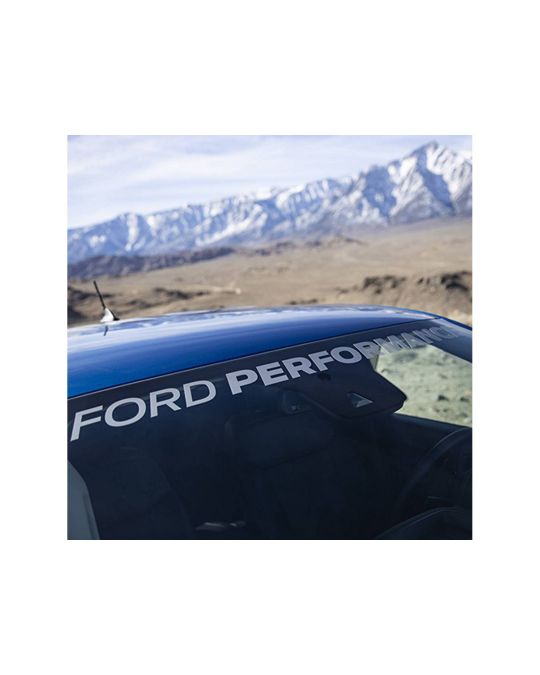 Ford Performance Windshield Banner Silver
