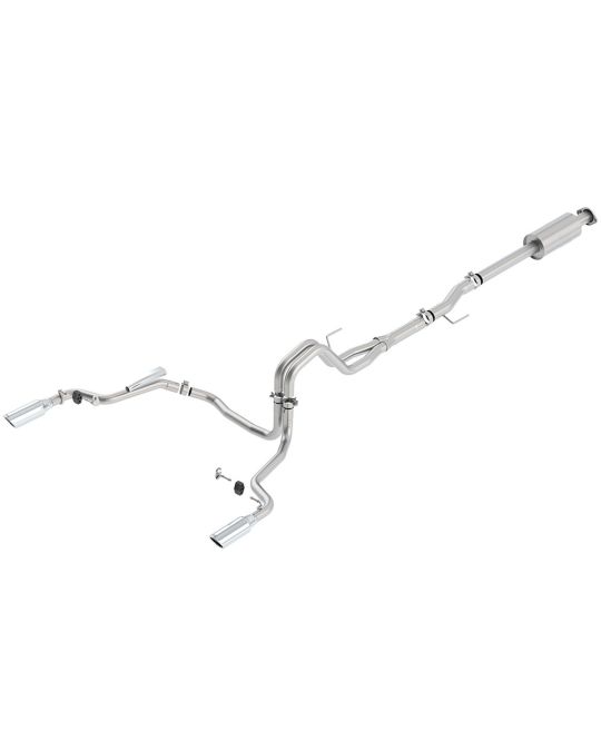 Ford Performance 2.7L 3.5L 5.0L Cat-Back Extreme Exhaust System Rear Exit With Chrome Plated Stainless Steel Exhaust Tips