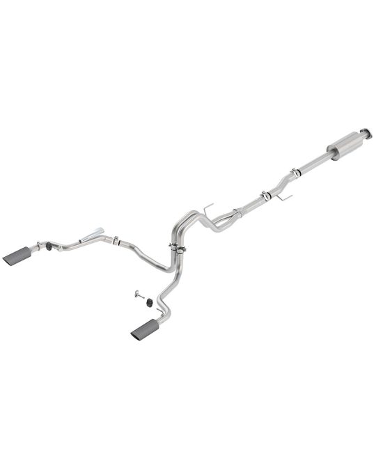 Ford Performance 2.7L 3.5L 5.0L Cat-Back Extreme Exhaust System Rear Exit With Carbon Fiber Exhaust Tips