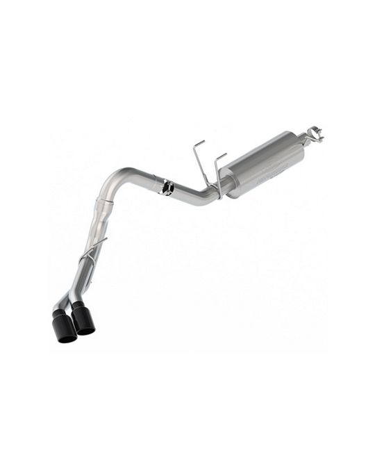Ford Performance 7.3L Sport Exhaust System With Dual Side Exit 4.5 Inch Black Exhaust Tips