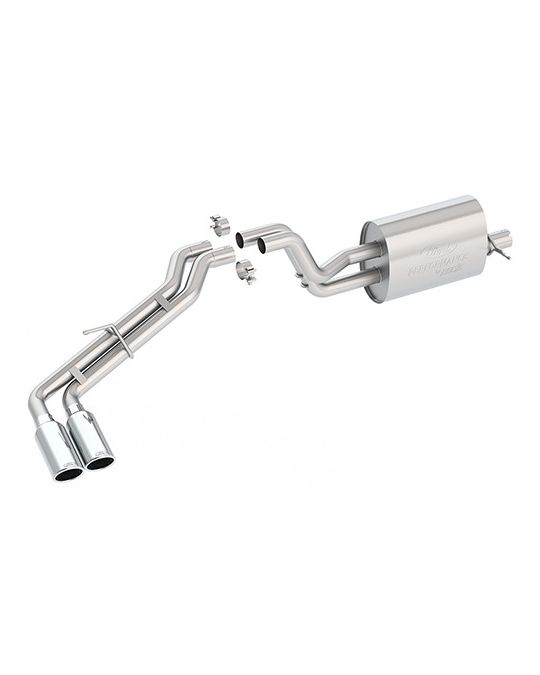 Ford Performance Sport Exhaust System - Side Exit W/ Dual Chrome Tips