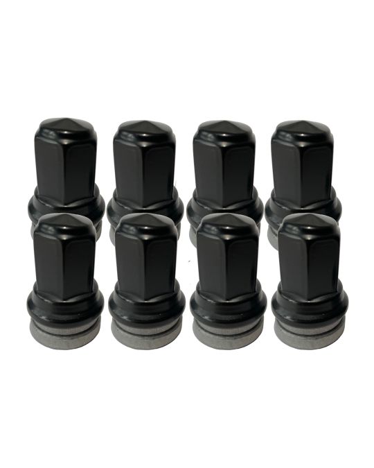 Ford Performance Black Lug Nuts Kit Of 8 For M14x1.5 Wheel Stud