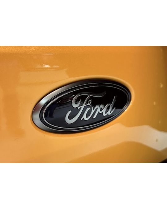 Ford Performance Smoked Chrome Ford Oval Emblem For Rear Tailgate