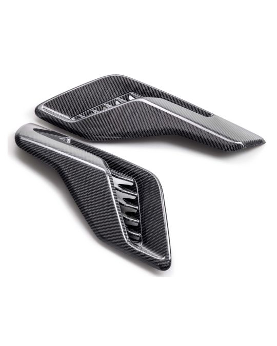 Ford Performance Carbon Fiber Fender Vents Kit Of Two With Gloss Finish