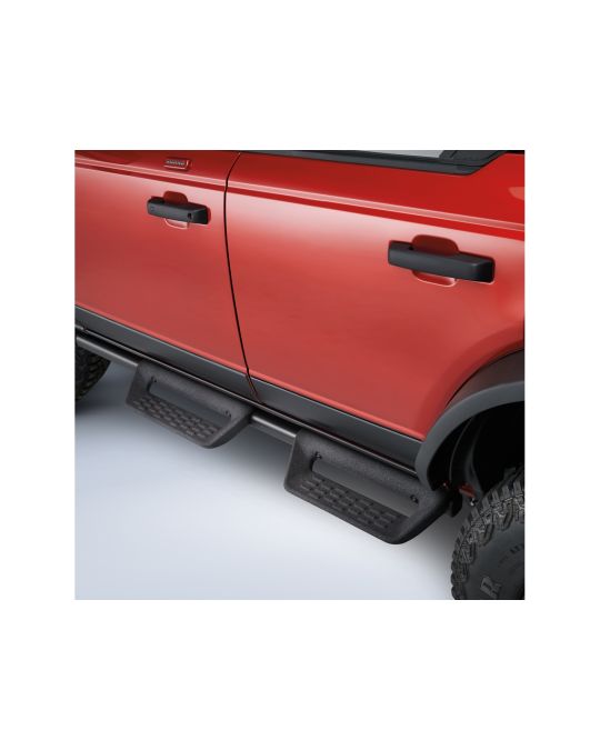 Ford Performance Off Road Hoop Steps For 4 Door Textured Matte Black