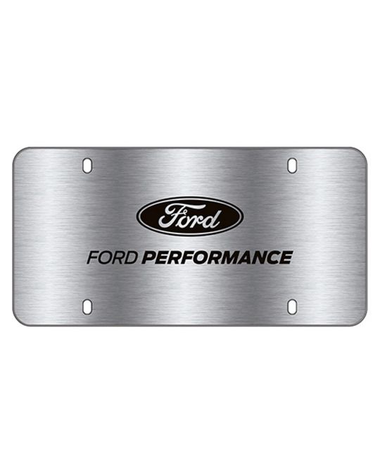 Ford Performance Stainless Steel Marque License Plate