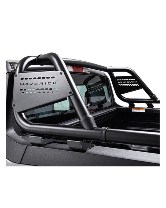 Ford Performance Off Road Chase Rack Black Steel With Maverick Logo On Side Panels