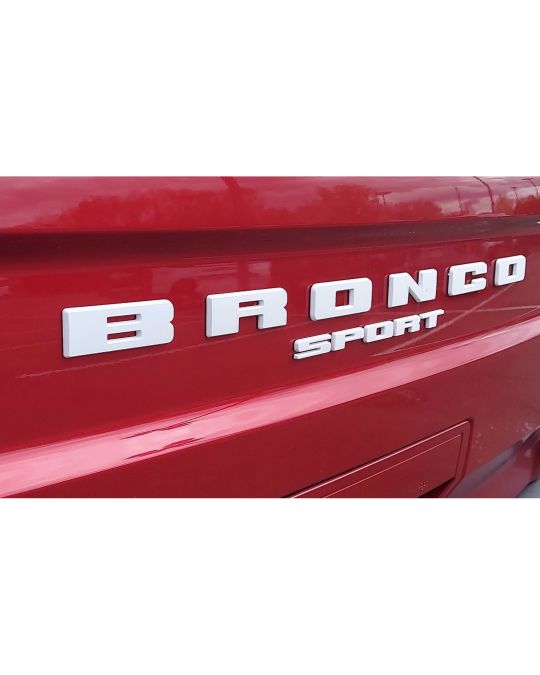 Ford Tailgate Lettering Replacement Gloss White