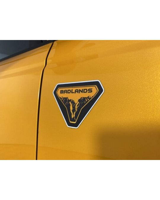 Ford Front Fender Emblem Badlands