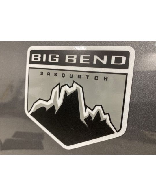 Ford Front Fender Emblem Big Bend Sasquatch