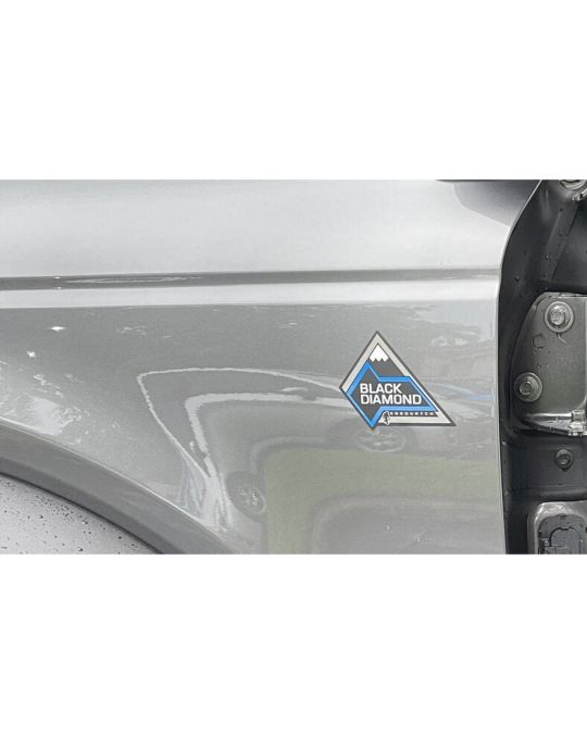 Ford Front Fender Emblem Black Diamond Sasquatch