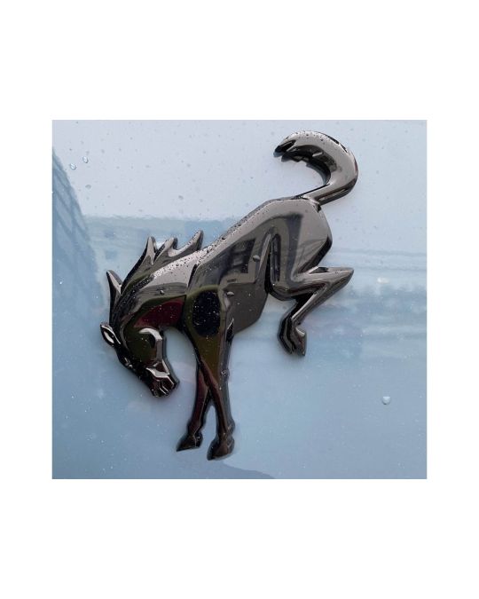 Ford Performance Tailgate Emblem Gloss Black Bucking Bronco