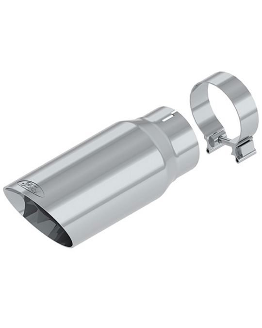 Ford Performance Chrome Exhaust Tip With Ford Logo For 6.2L 7.3L