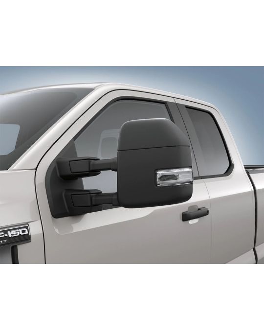 Ford Black Manual Telescoping Trailer Tow Mirrors