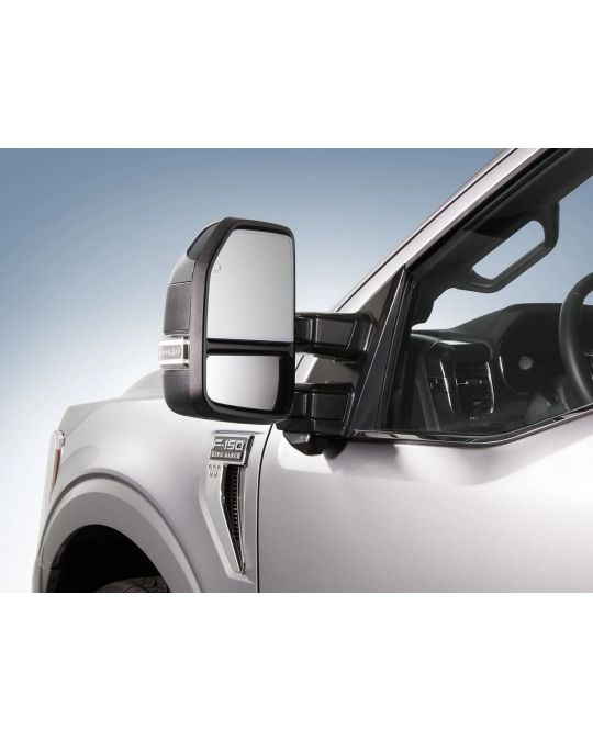 Ford Chrome Cap Power Telescoping Trailer Tow Mirrors