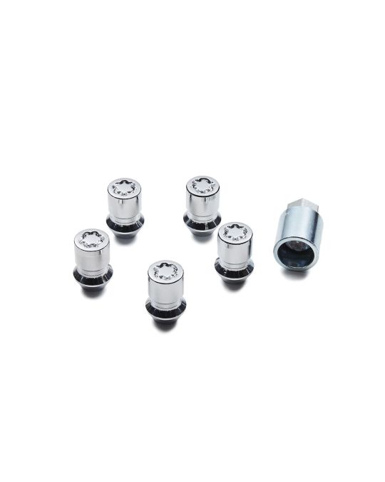 Ford Chrome Plated Wheel Lock Kit For Raptor With Exposed Lugs