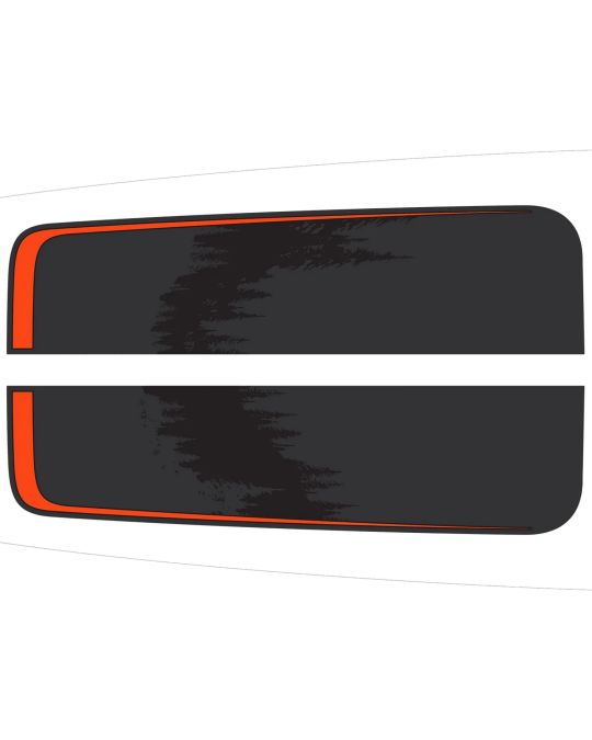 Ford Dual Hood Stripe Graphics Kit Timberline