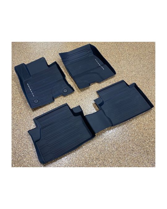 Ford All Weather Tray Style Floor Liners Kit Of 4 For Crew Cab HEV 2.5L