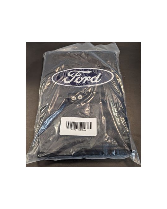 Ford Cold Weather / Winter Grille Cover For 6.7L Diesel Engine Black With Blue Ford Oval Logo