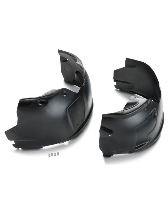 Ford Black Front Wheel Well Liners Two Piece Set