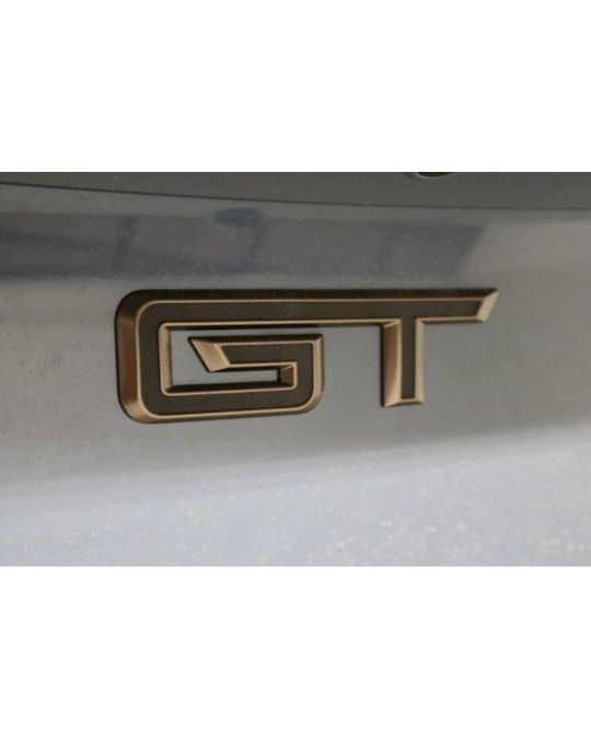 Genuine Ford Sinister Bronze GT Rear Deck Lid Emblem From Bronze Appearance Package