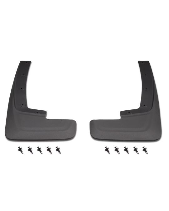 Ford Front Molded Black Splash Guards Kit Of Two For Left & Right Sides
