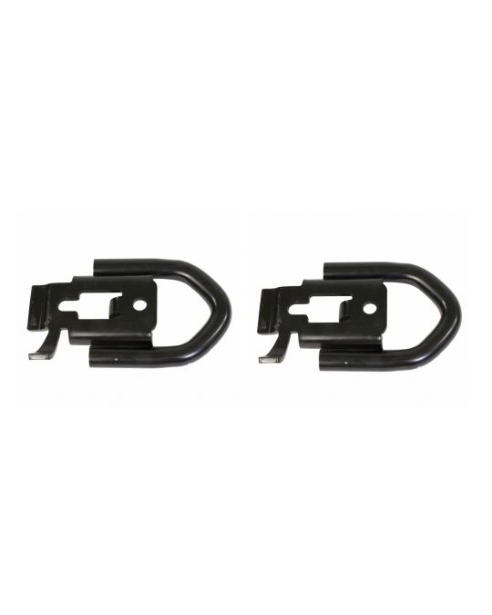 Ford Tow Hooks Pair Black 2WD