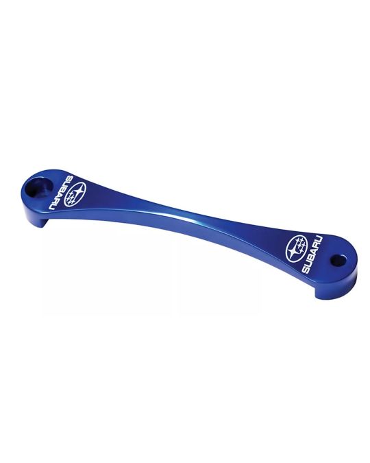 Subaru Battery Tie Down Blue With Subaru Logo