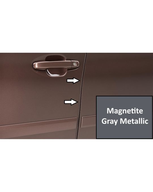 Subaru Door Edge Guards Four Piece Kit Magnetite Gray Metallic