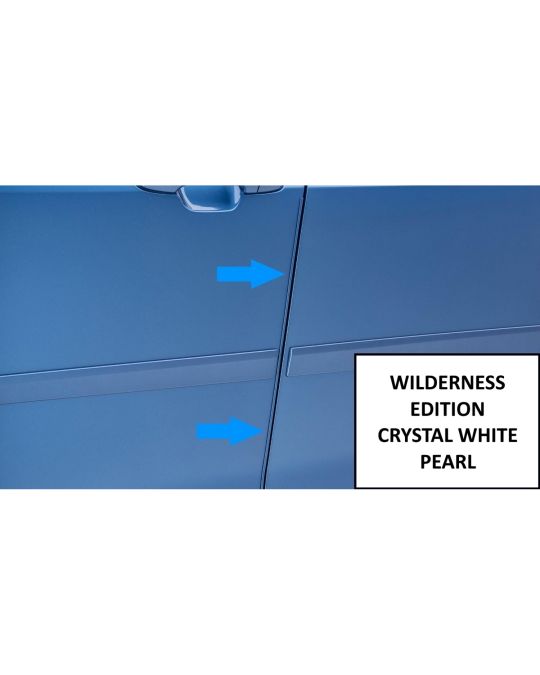 Subaru Door Edge Guard Kit - Crystal White Pearl For Wilderness Edition