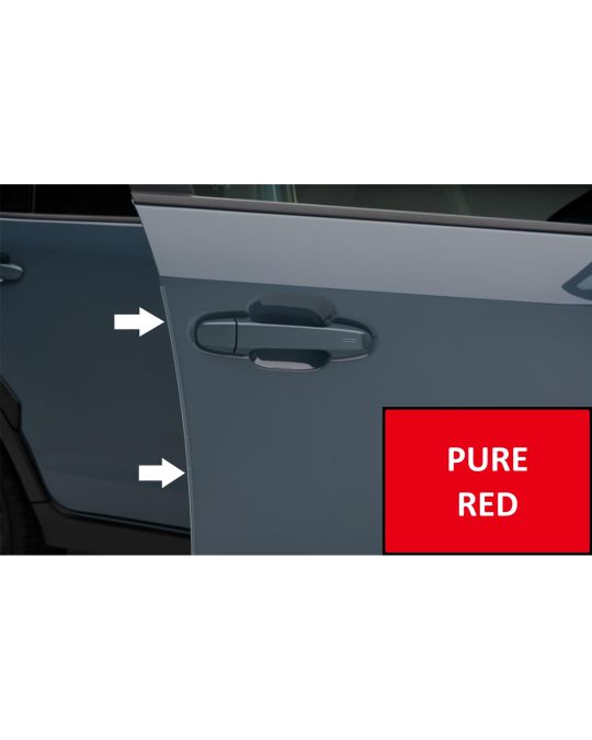 Subaru Door Edge Guards Pure Red Kit Of Four Non-Wilderness