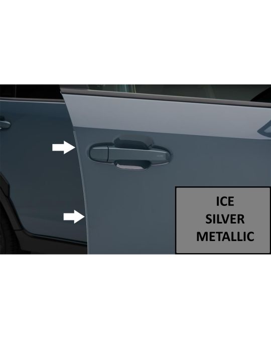 Subaru Door Edge Guards Ice Silver Metallic Kit Of Four Non-Wilderness