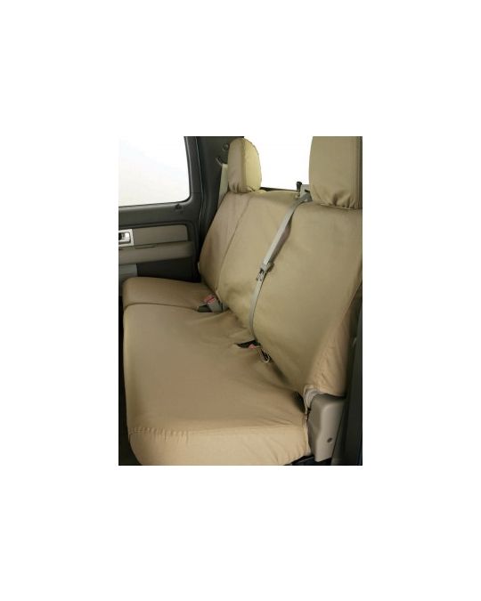 Ford Seat Covers - Rear SD Taupe 60/40 w/o armrest
