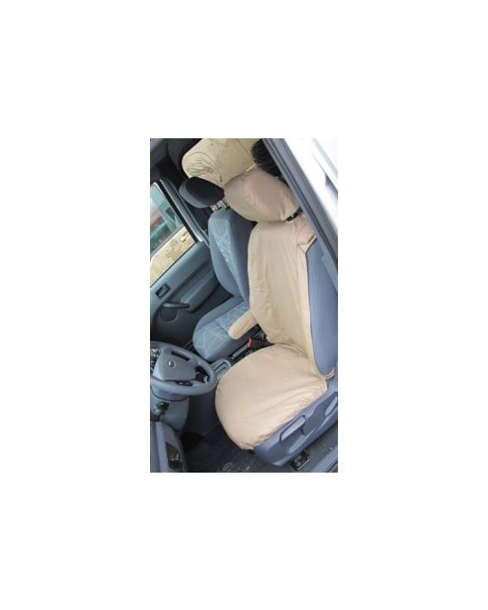 Ford Seat Covers by Covercraft - Taupe, Rear