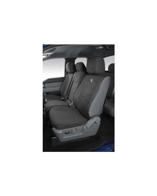 Ford Carhartt Front Seat Covers - Gravel - 40/20/40 Bench