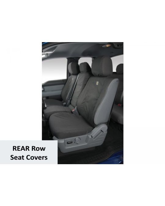 Ford Carhartt Rear Seat Covers - Gravel - Super Cab