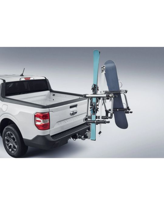 Ford Ski Snowboard Carrier Hitch Mounted Bike Rack Converter By Thule