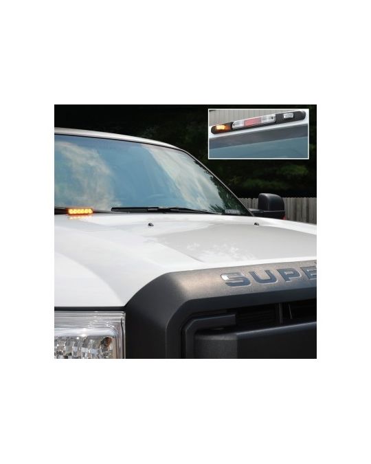 Ford Light SoundOff Signal LED Warning Strobe - Charcoal Black