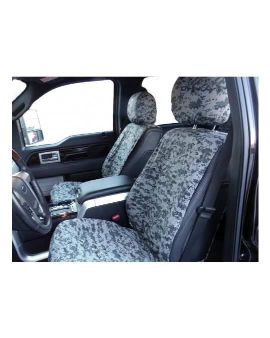 Ford Seat Covers Front Captain's Chair Winter Camo